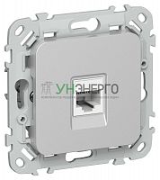 Розетка компьютерная СП FLITE РК6-1-0-ФлА RJ45 кат.6 UTP механизм алюм. IEK FI-K12-2-K47 Розетка компьютерная СП FLITE РК6-1-0-ФлА RJ45 кат.6 UTP механизм алюм. IEK FI-K12-2-K47