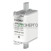 Предохранитель YON ножевого типа FG00 с одинарной индикацией 32А DKC 1FG00-0032