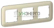 Рамка 3-м СП FLITE РУ-3-А-ФлШ шампань IEK FI-M32-31-20-K37 Рамка 3-м СП FLITE РУ-3-А-ФлШ шампань IEK FI-M32-31-20-K37