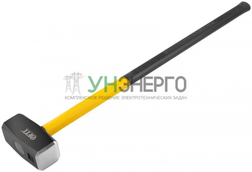 Кувалда кованая 880мм 5кг фибергласовая ручка FIT 45233 фото 2
