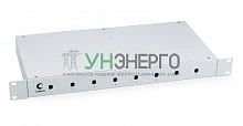Кросс бокс оптический FO-19-8ST 19дюйм Cabeus 7034c