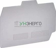 Изолятор торц. HMT.4/PT/GR сер. для клемм HMM.4 / HTE.4 DKC ZHM251GR