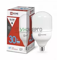 Лампа светодиодная высокомощная LED-HP-PRO 30Вт цилиндр 6500К холод. бел. E27 2850лм 230В IN HOME 4690612031088