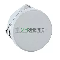 Коробка круглая Plexo IP55 60/40мм Leg 092100