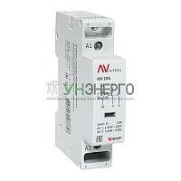 Контактор модульный КМ 20А 2NО 24В AC (1 мод.) AVERES EKF km-av-1-20-20-24V