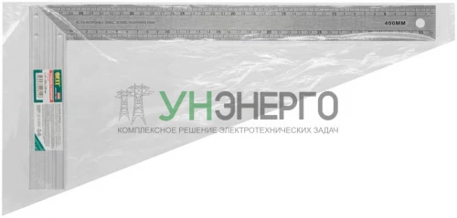 Угольник столярный профи 400х180мм FIT 19546 фото 3