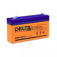 Аккумулятор UPS 6В 1.2А.ч Delta DTM 6012