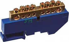 Шина нулевая на DIN-изол. 8х12-8 Navigator 71159