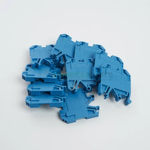 Зажим наборный изолированный (винтовой) ЗНИ - 4.0 (JXB4), синий, STEKKER, LD551-2-40 39359 фото 4