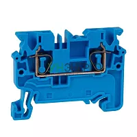 Клемма проходная пружинная OptiClip CX-2.5-I-BU-24A-(0.2-2.5) син. КЭАЗ 289712 Клемма проходная пружинная OptiClip CX-2.5-I-BU-24A-(0.2-2.5) син. КЭАЗ 289712