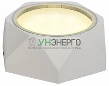 Светильник 5304 GX53 IP65 уличный потолочный бел. IEK LT-UPU0-5304-GX53-1-K01