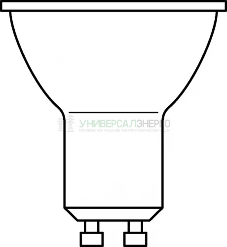 Лампа светодиодная LED Value LVPAR1675 10SW/830 230В GU10 2х5 RU (уп.5шт) OSRAM 4058075585010 фото 2