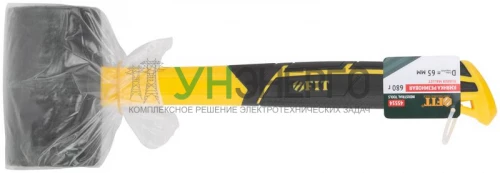 Киянка 65мм 680г фибергласовая ручка резинов. FIT 45514 фото 3