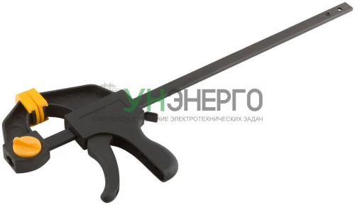 Струбцина нейлоновая пистолетная 300х495х70мм FIT 59272 фото 2