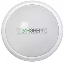 Светильник светодиодный ДПО 5122Д 8Вт 6500К IP65 круг бел. с АД IEK LDPO3-5122D-08-6500-K01