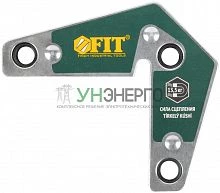 Угольник для сварки магнитный 3 угла усилие до 13 5кг FIT 81812 Угольник для сварки магнитный 3 угла усилие до 13 5кг FIT 81812