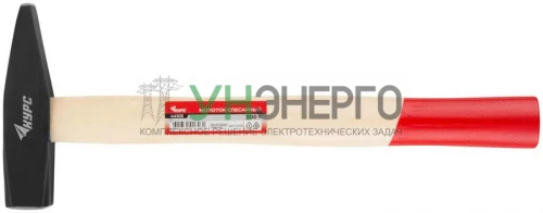 Молоток слесарный "Оптима" 500г деревянная ручка КУРС 44105
