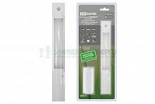 Светильник LED280х37 линейный, 1.3 Вт, акк.Li-Pol 900 mAh, датчик движ. и освещ, USB, TDM