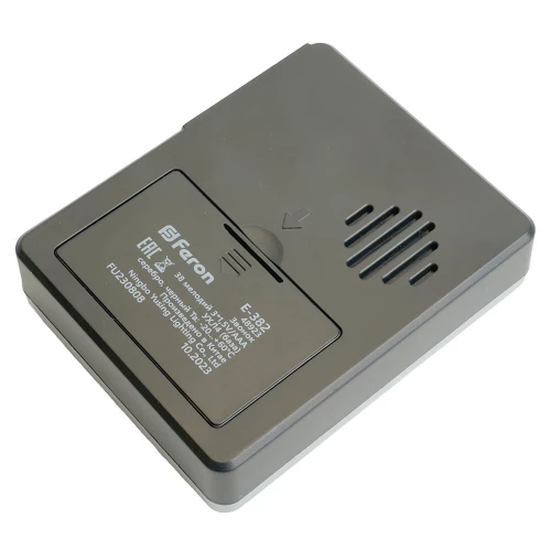 Звонок дверной беспроводной Feron E-382 Электрический 38 мелодий серебро, черный с питанием от батареек и от сети через USB 48923 фото 7