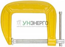 Струбцина тип "G" с глубокой рамкой 72ммх65мм (глубина) FIT 59253
