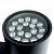 Светильник уличный светодиодный Feron DH0711, 18W, 1500Lm, 2700K, черный 48357