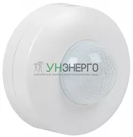 Датчик движения ДД 027 1200Вт угол обз. 360град. 12м IP20 бел. IEK LDD11-027-1200-001