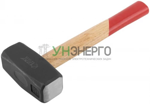 Кувалда кованая Профи 2кг деревянная ручка FIT 45120 фото 2
