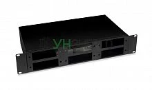 Кросс бокс оптический FO-19-6FP-BK 19дюйм 2U на 6 адаптерных панелей черн. Cabeus 10800c