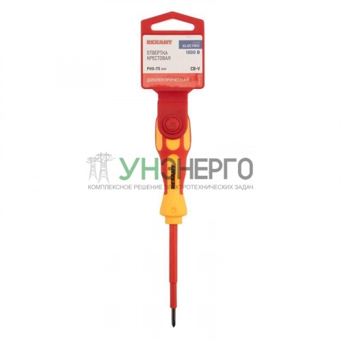 Отвертка "Электрика" PH0 75мм REXANT 12-4715 фото 4