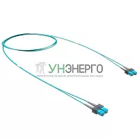 Шнур оптический коммутационный Duplex SC/UPC-SC/UPC 50/125 (OM3) 1м DKC RNPC53DCC1