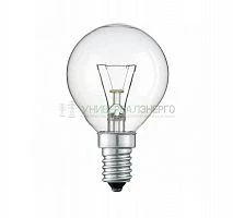 Лампа накаливания Stan 60Вт E14 230В B35 CL 1CT/5х10F PHILIPS 926000009521
