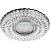Светильник встраиваемый с белой LED подсветкой Feron CD937 потолочный MR16 G5.3 прозрачный 29470