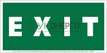Знак безопасности BL-3517.E25"EXIT" Белый свет a12902