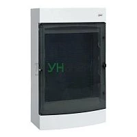 Щит слаботочный навесной Unix 3 габарит IP41 прозр. дверь увеличенный PROxima EKF ux-3m-n-xl