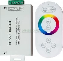 Контроллер для светодиодной ленты с П/У белый, 18А 12-24V, LD56 21558