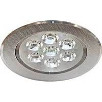 Светильник встраиваемый со светодиодами, 7LED, 7W, 230V, AL150 27682