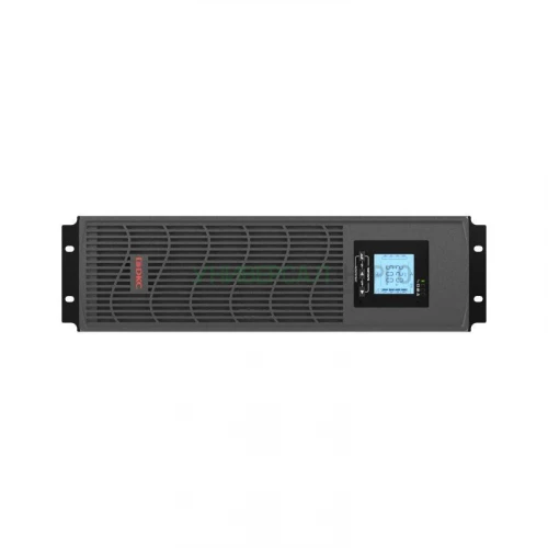 ИБП линейно-интерактивный Info Rackmount Pro 1500ВА/1200Вт 1/1 EPO USB RJ45 6xIEC C13 Rack 3U SNMP/AS400 slot 2x9Aч DKC INFORPRO1500IN фото 3