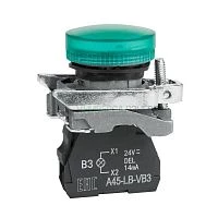 Лампа сигнальная OptiSignal D22 C4-L-B3 зел. металл 24VAC/DC XB4BVB3 КЭАЗ 332175