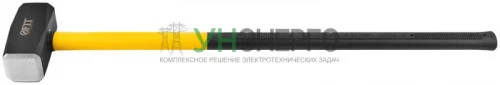 Кувалда кованая 880мм 5кг фибергласовая ручка FIT 45233 фото 3
