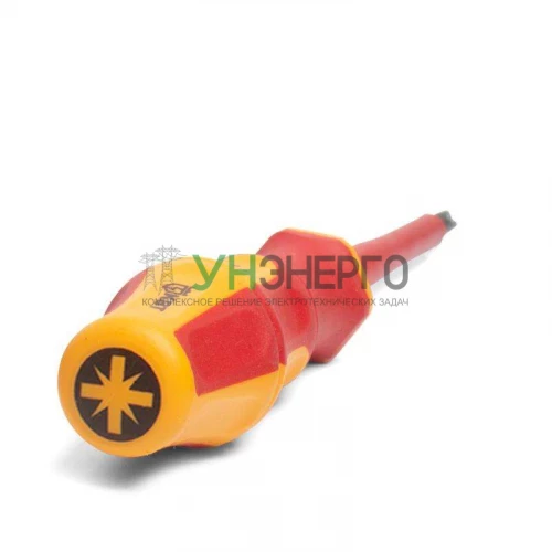 Отвертка диэлектрическая "Профи" PZ/FL1х80 КВТ 79778