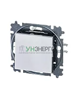 Переключатель перекрестный 1-кл. СП Levit IP20 бел./дым. черн. ABB 2CHH590745A6062