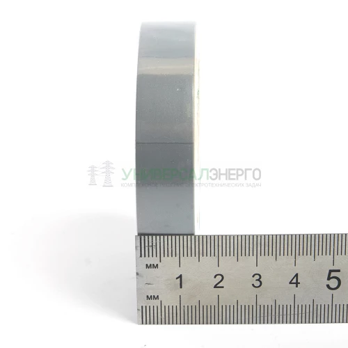 Изоляционная лента STEKKER INTP01315-20 0.13*15 мм. 20 м. серебро 39905 фото 2