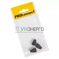 Экспресс-клеммы электромонтажные 2х2.5мм с пастой (уп.3шт) PROCONNECT 07-3020-9