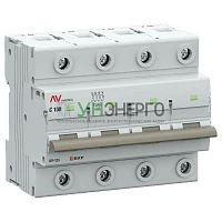 Выключатель автоматический модульный 4п D 100А 10кА AV-125 AVERES EKF mcb125-4-100D-av