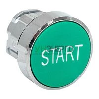 Механизм кнопки исполнительный "START" XB4 зел. плоский возвратный без фиксации IP65 EKF XB4BA-3160C-65