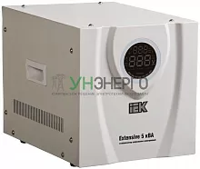 Стабилизатор напряжения Extensive 5кВА переносной IEK IVS23-1-05000 Стабилизатор напряжения Extensive 5кВА переносной IEK IVS23-1-05000