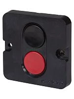 ПКЕ 612 У3, красная и черная кнопки, IP40 TDM
