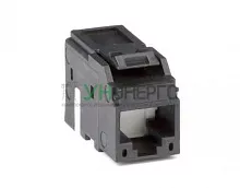 Модуль Keystone RJ45 кат.5е неэкранированный черн. DKC RNK5EUBK