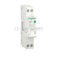 Выключатель автоматический дифференциального тока (ДИФ) RESI9 1P+N С 16А 6000А 30мА 18мм тип AC SchE R9D87616