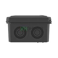 Коробка ответвительная с 8+2 кабельными вводами d20/20мм IP55 70х70х40мм черн. DKC 53770B Коробка ответвительная с 8+2 кабельными вводами d20/20мм IP55 70х70х40мм черн. DKC 53770B
